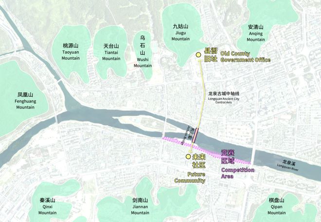 星空体育正式公告 龙泉“城市阳台”建筑与景观设计青年新锐设计师邀请赛(图5)